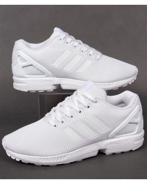 Adidas zx flux women's white